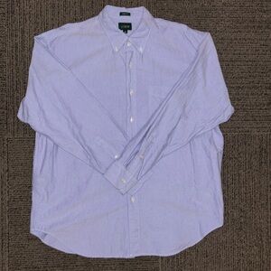 Men’s J.Crew “Giant Fit” Large Oxford shirt light blue